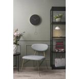 Karlsson pendulum metal black 34 cm