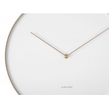 Karlsson pendulum metal white 34 cm