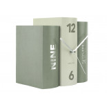 Karlsson book clock green 20 cm