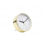 Karlsson minimal alarm clock gold 10 cm