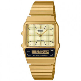 Casio vintage ana-digi gold aq-800eg-9aef