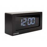 Karlsson boxed led alarm clock black 25 cm