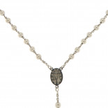 Donnini rosario in argento con pendente