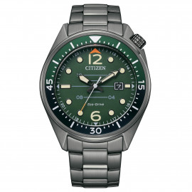 Citizen of seaplane green aw1717-81x