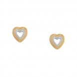 Skagen jewels orecchini kariana heart ripples