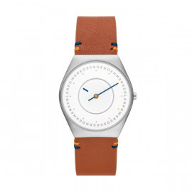 Skagen grenen solar disc brown