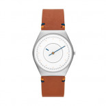 Skagen grenen solar disc brown