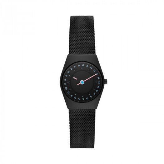 Skagen grenen lille solar disc total black