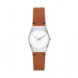 Skagen grenen lille solar disc brown