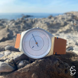 Skagen grenen solar disc brown
