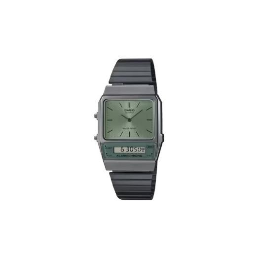 Casio vintage ana- digi green aq-800ecgg-3aef