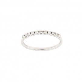 Mirco visconti fedina slim 11 pietre 0,14 ct
