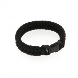 Blacksquirrel bracciale simple st nero polso 18 cm