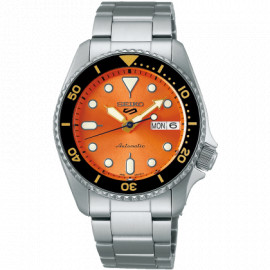 Seiko 5 38 mm arancione srpk35k1