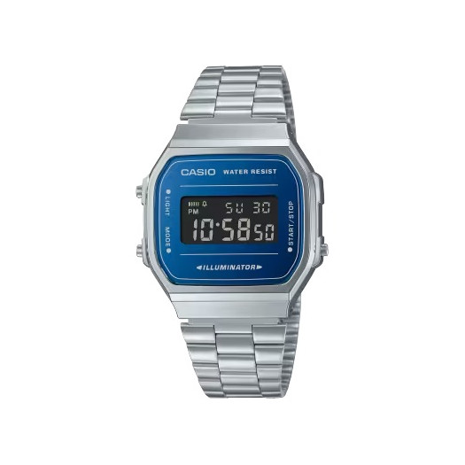 Casio vintage iconic blue a168wem-2bef