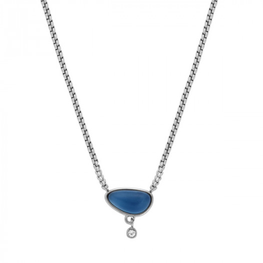 Skagen jewels collana wellness blue st