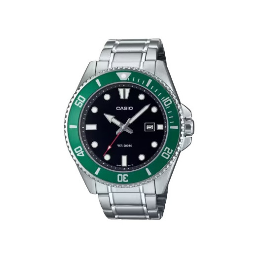 Casio b. gates verde mdv-107d-3avef