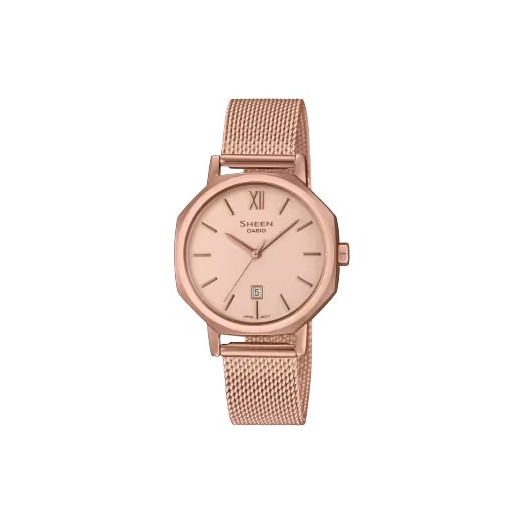 Casio sheen round rg she-4554pgm-4auef