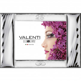 Valenti cornice 25° anniversario + specchio 24x18 cm