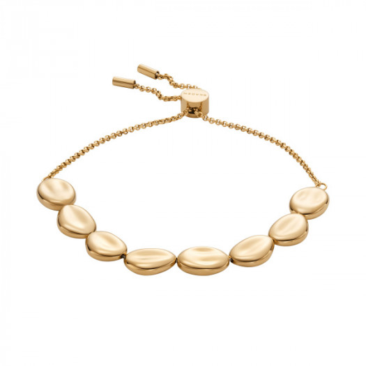 Skagen jewels bracciale pebble liquid metal gt