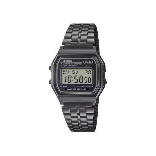 Casio vintage gunmetal a158wetb-1aef