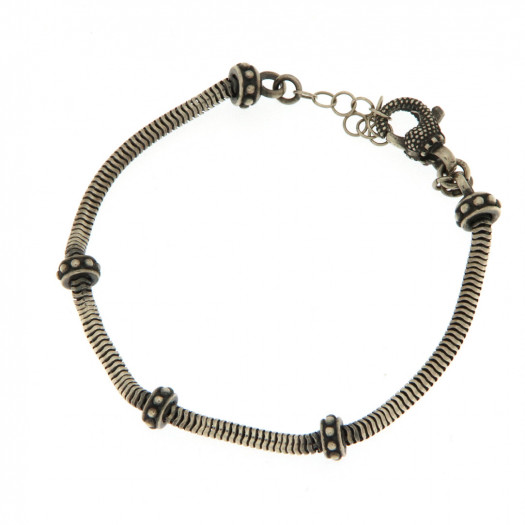 Nelson bracciale snake borchia Nelson bracciale snake borchia