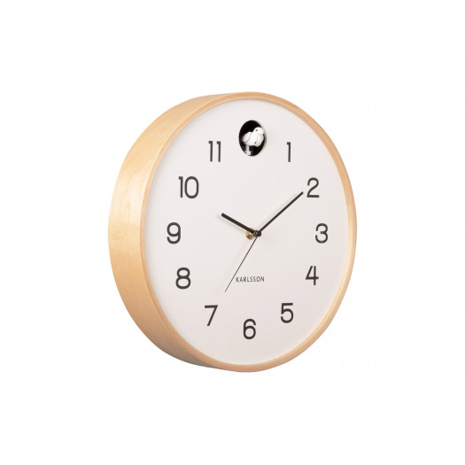 Karlsson natural cuckoo white 31,5 cm