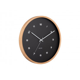 Karlsson wall clock modesta black 41,5 cm