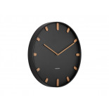 Karlsson wall clock grace black 40 cm