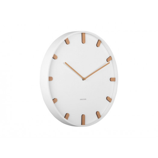 Karlsson wall clock grace white 40 cm
