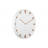 Karlsson wall clock grace white 40 cm