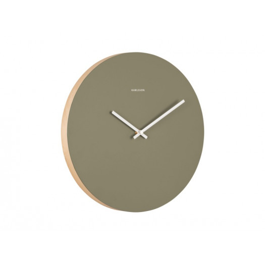 Karlsson wall clock splash green 31 cm