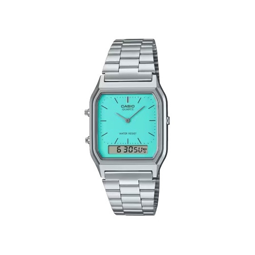 Casio vintage ana-digi turchese aq-230a-2a2mqyes