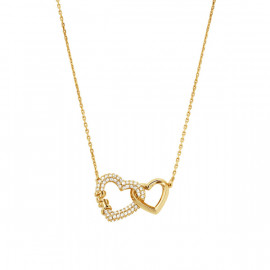 Michael kors jewels girocollo love in argento dorato