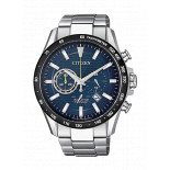 Citizen super titanium crono 4444 blu ca4444-82l