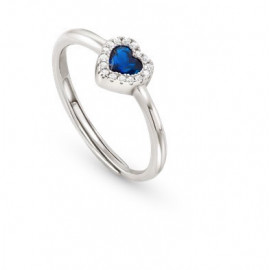 Nomination anello all my love cuore blu