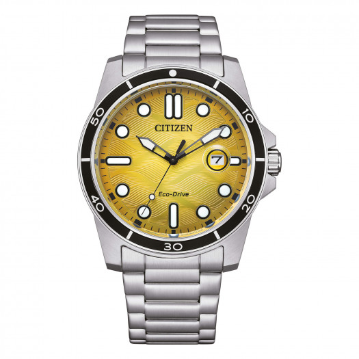 Citizen of marine 1810 yellow aw1816-89x