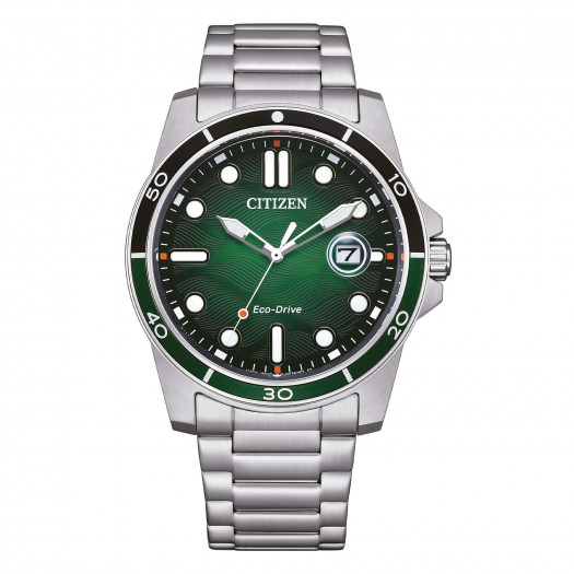 Citizen of marine 1810 green aw1811-82x