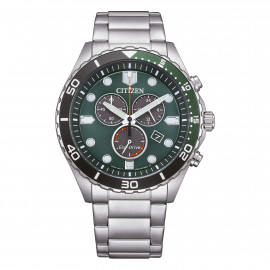 Citizen of sport crono green at2561-81x