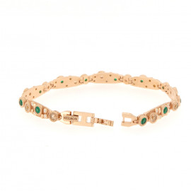 Nelson bracciale pietrasanta rosè blu e quarzo rosa