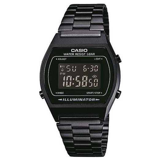 Casio vintage edgy total black b640wb-1bef