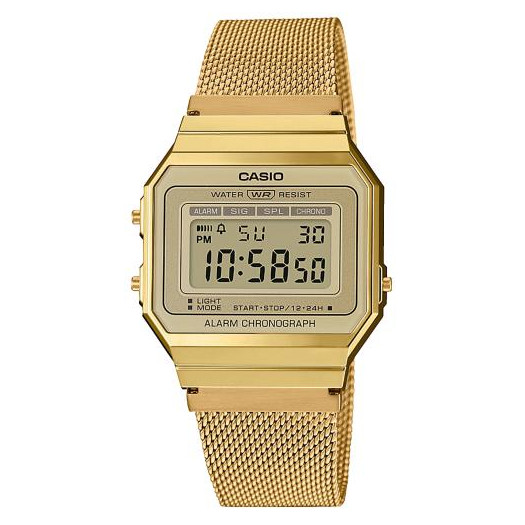 Casio vintage edgy slim gold milano a700wemg-9aef