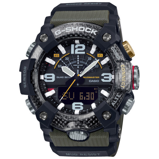 Casio g-shock master of g mudmaster quad sensor gg-b100-1a3er