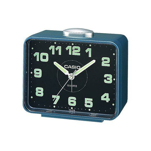 Casio sveglia squared snooze blu