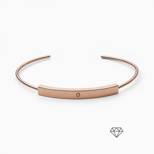 Skagen jewels bracciale helena rose gold diamond