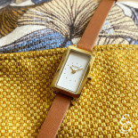 Skagen hagen micro white pelle