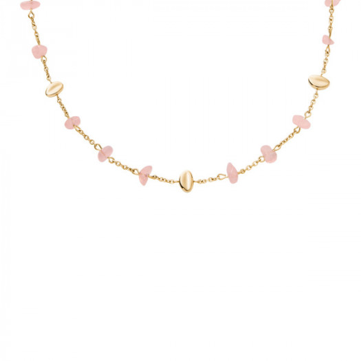 Skagen jewels girocollo anja quartz rose