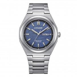 Citizen zenshin super titanio blu aw0130-85l