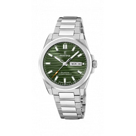 Festina swiss made day-date verde