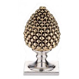 Valenti pigna oro base argento 13 cm